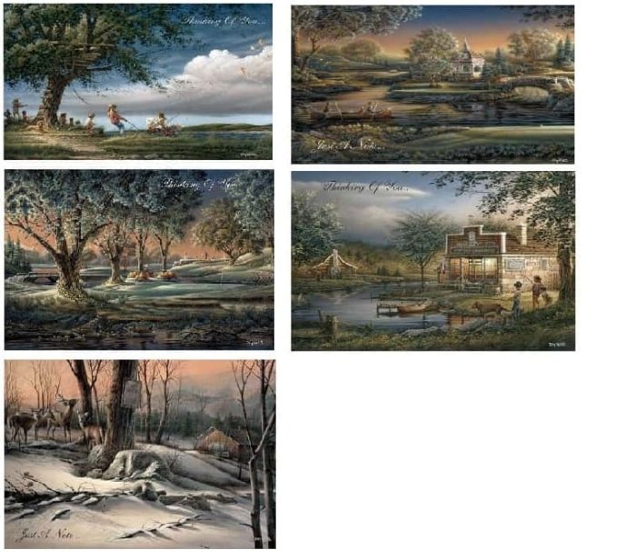Assorted Terry Redlin Note Cards
